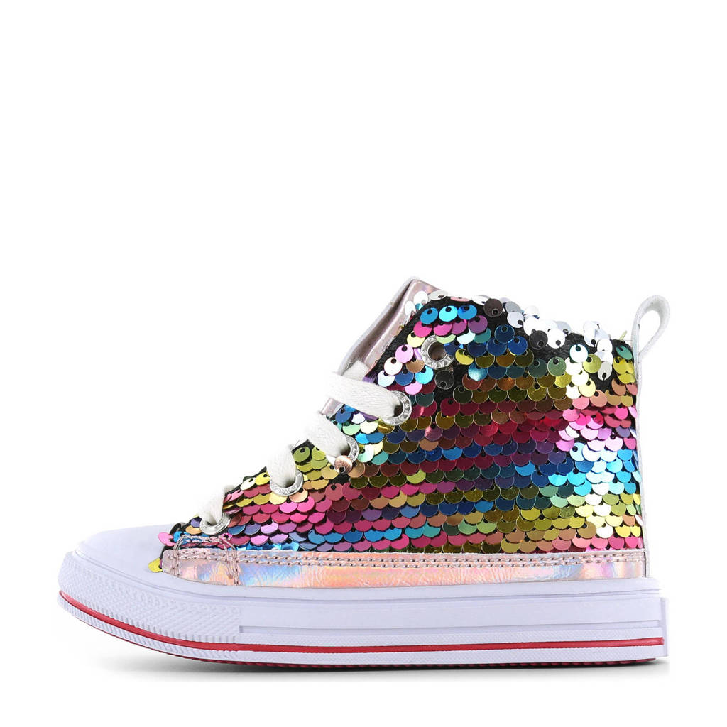 Go Banana's sneakers met pailletten multi