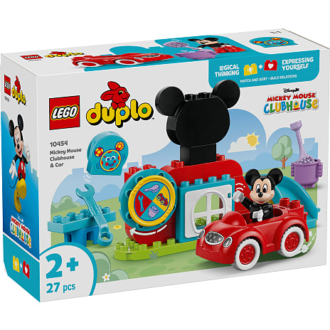 LEGO DUPLO Disney Mickeys klubhus og bil 10454