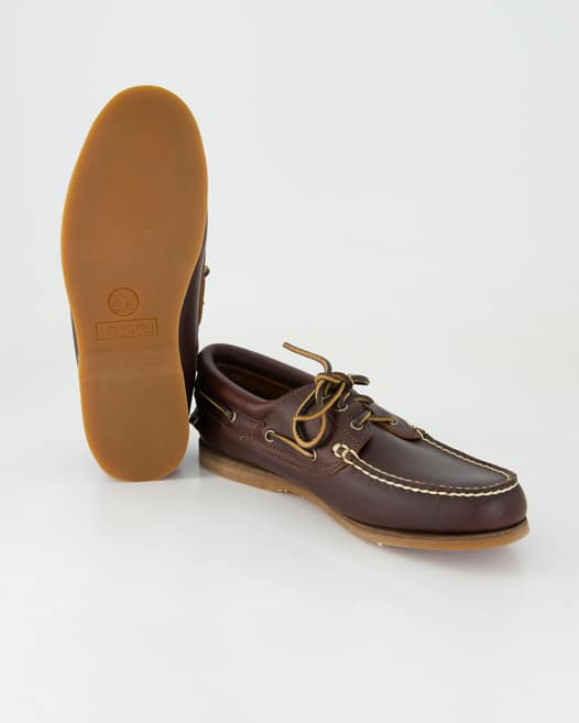Timberland Classic Boat 3 Eye Sneaker in Braun