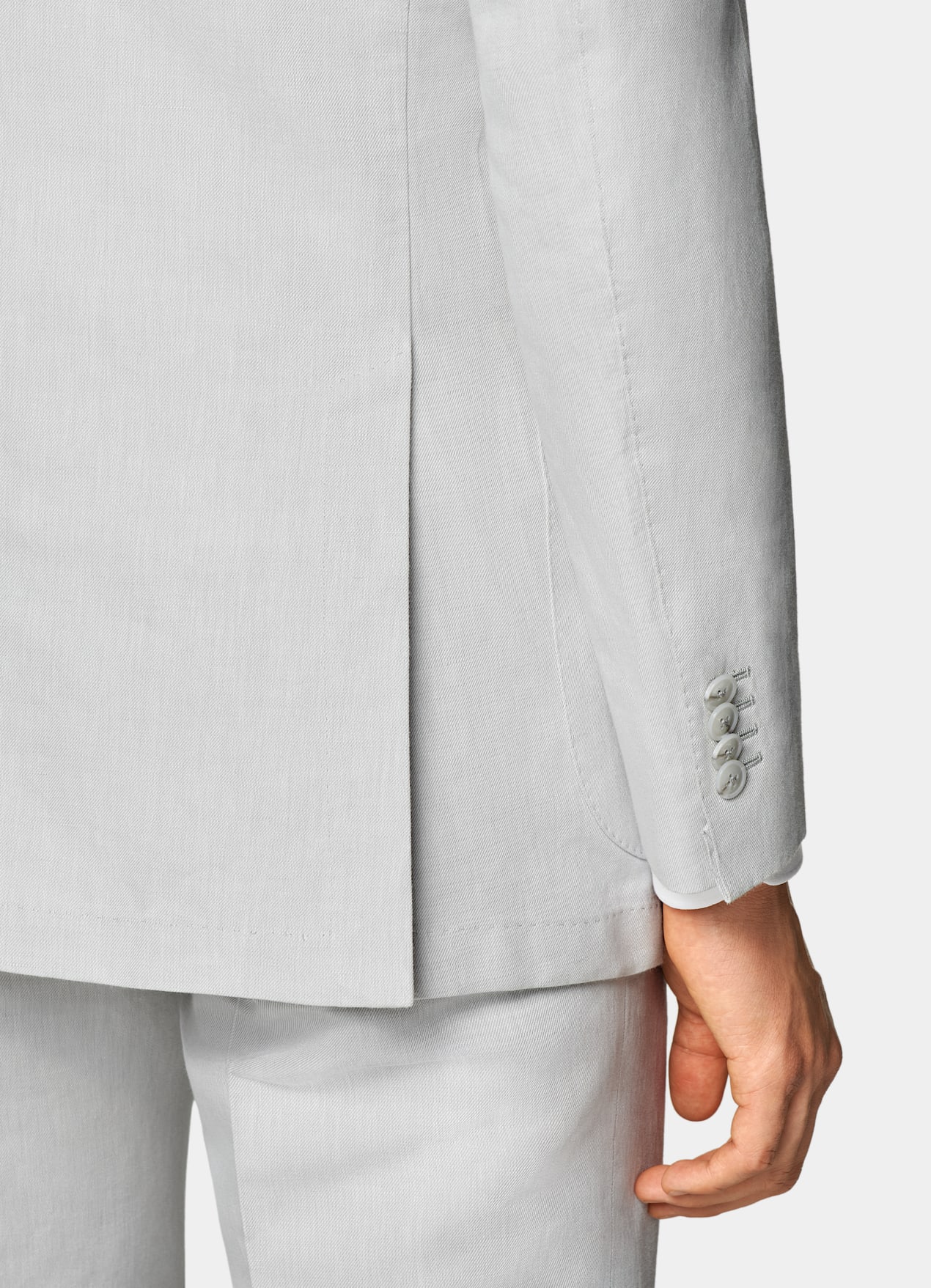 Costume trois pièces Havana coupe Tailored gris clair