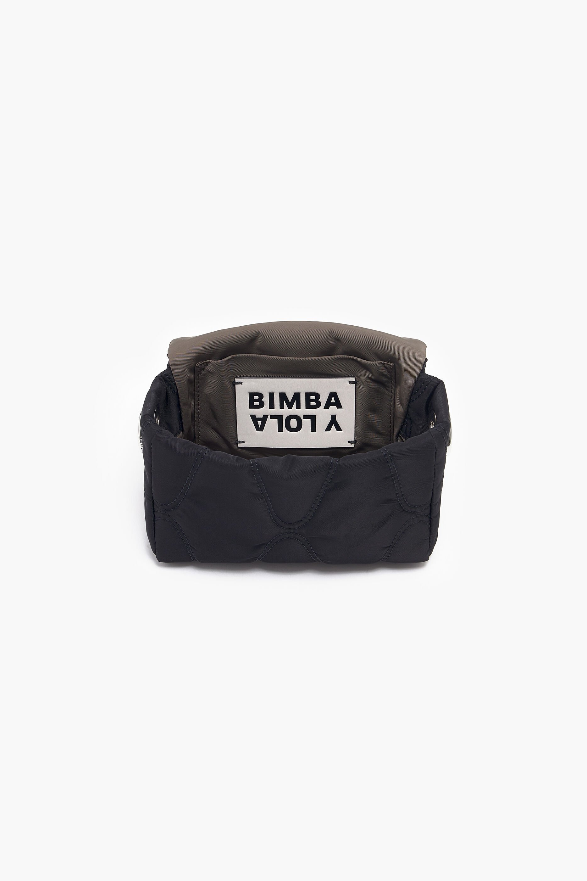 Bolsa de ombro XS em nylon preto