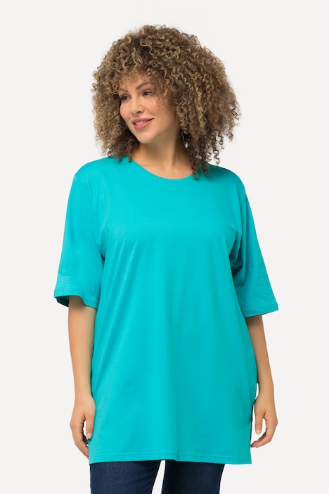 T-Shirt, Rundhalsausschnitt, Relaxed, Halbarm