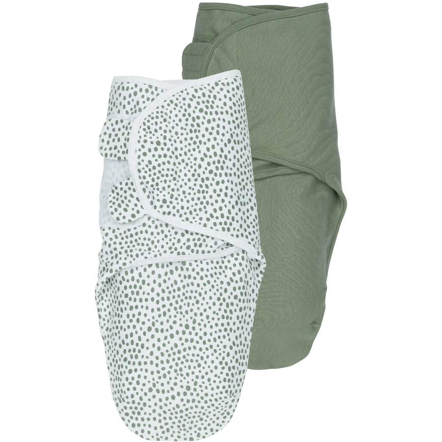 Meyco Pucksack 2er-Pack Cheetah  uni forest green