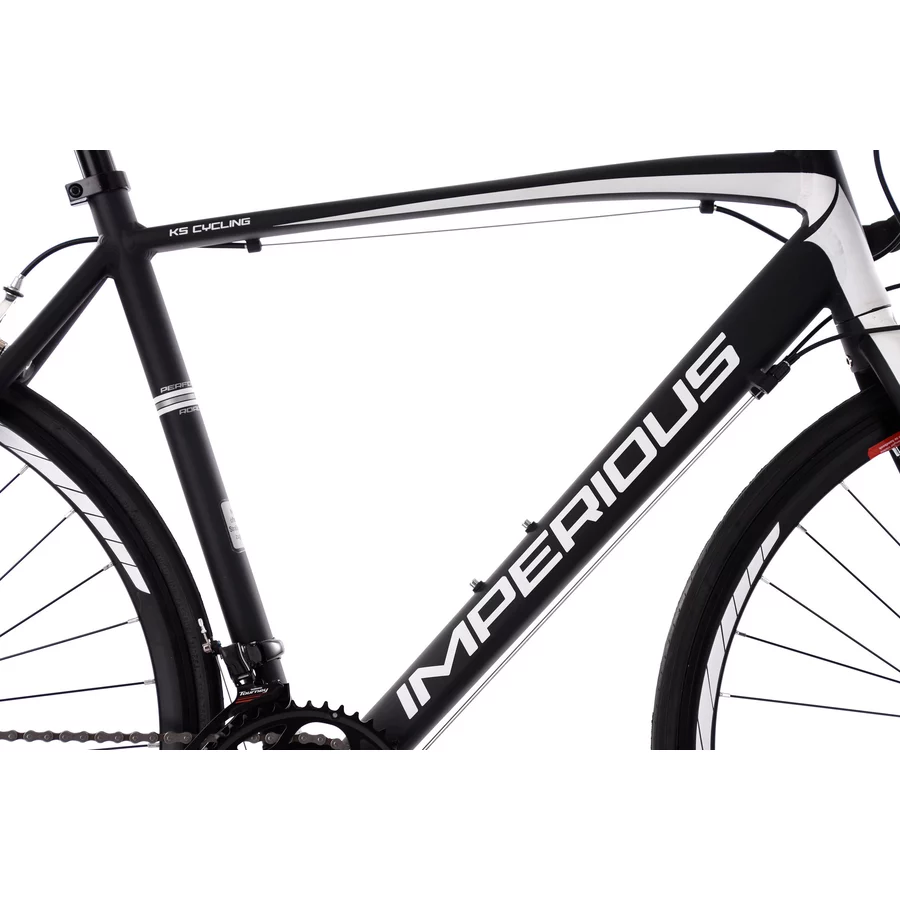 KS Cycling Rennrad 28 Zoll Imperious schwarz schwarz