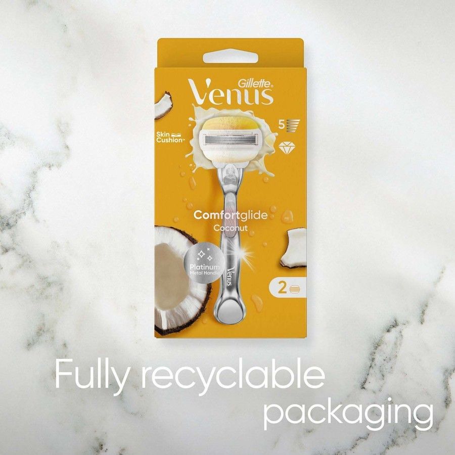 Venus Comfortglide Coconut Plus Olay Razor 1 Blade