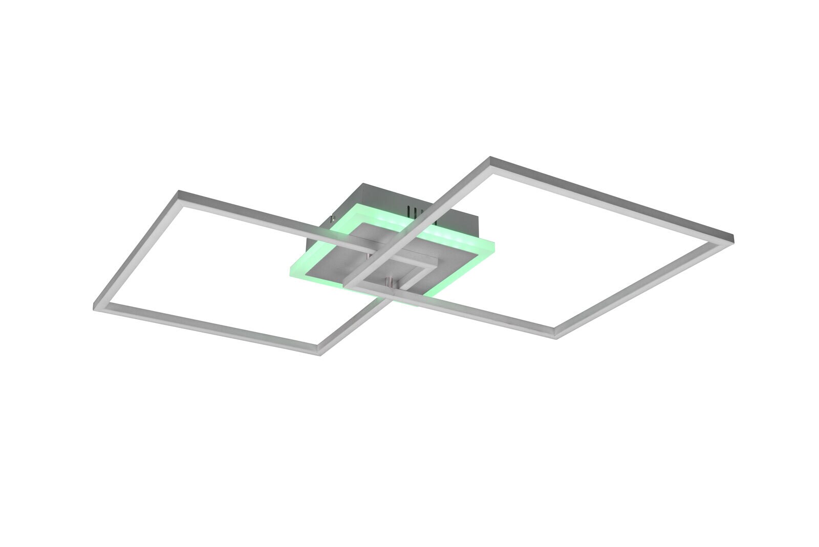 LED Deckenlampe ARRIBO 61 x 61 cm titanfarbig