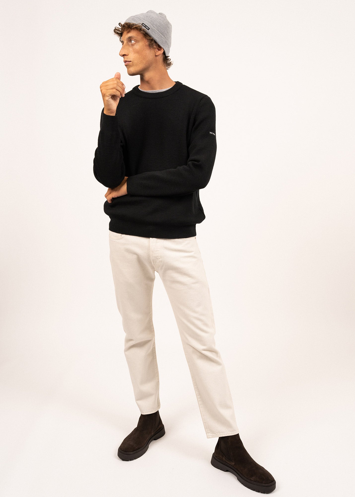 Pull col rond Locronan