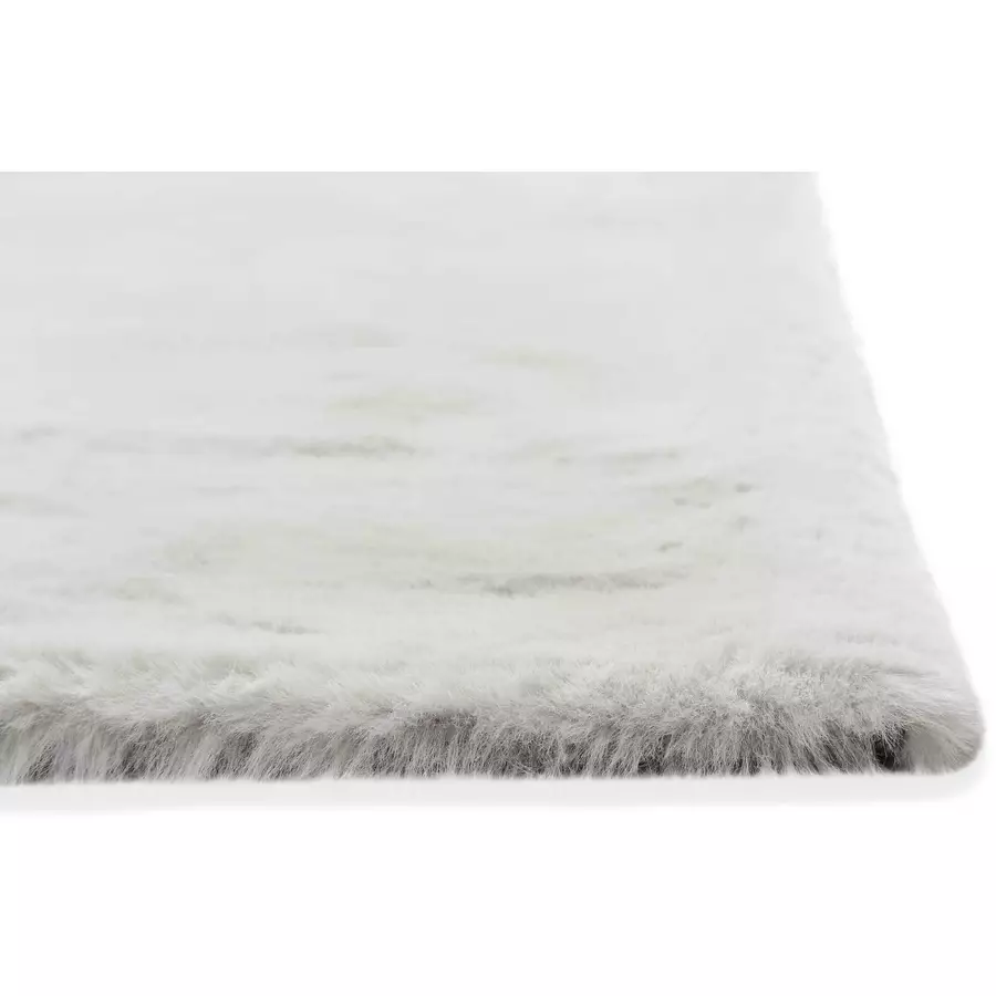 Wecon home basics Hochflorteppich Anna hellgrau