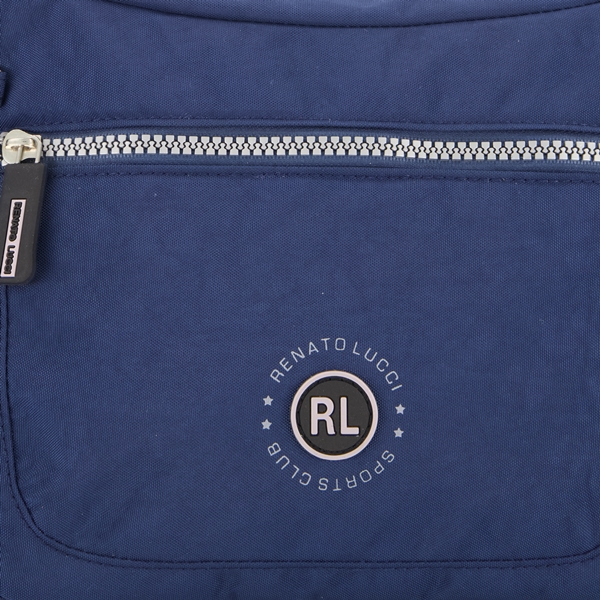 Renato Lucci dames schoudertas donkerblauw