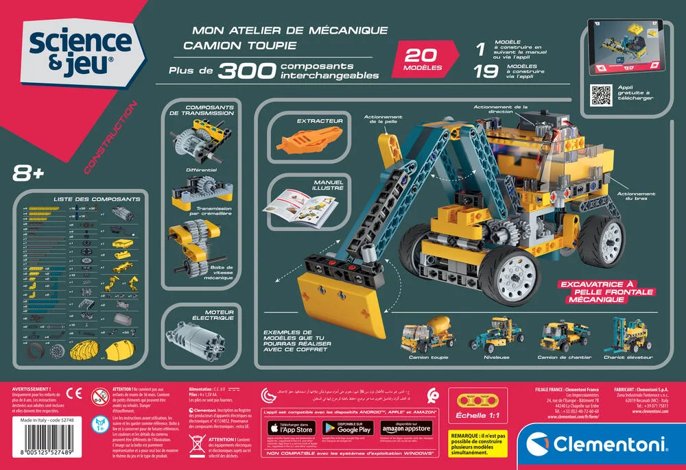 SCIENCE & JEU - CAMION TOUPIE