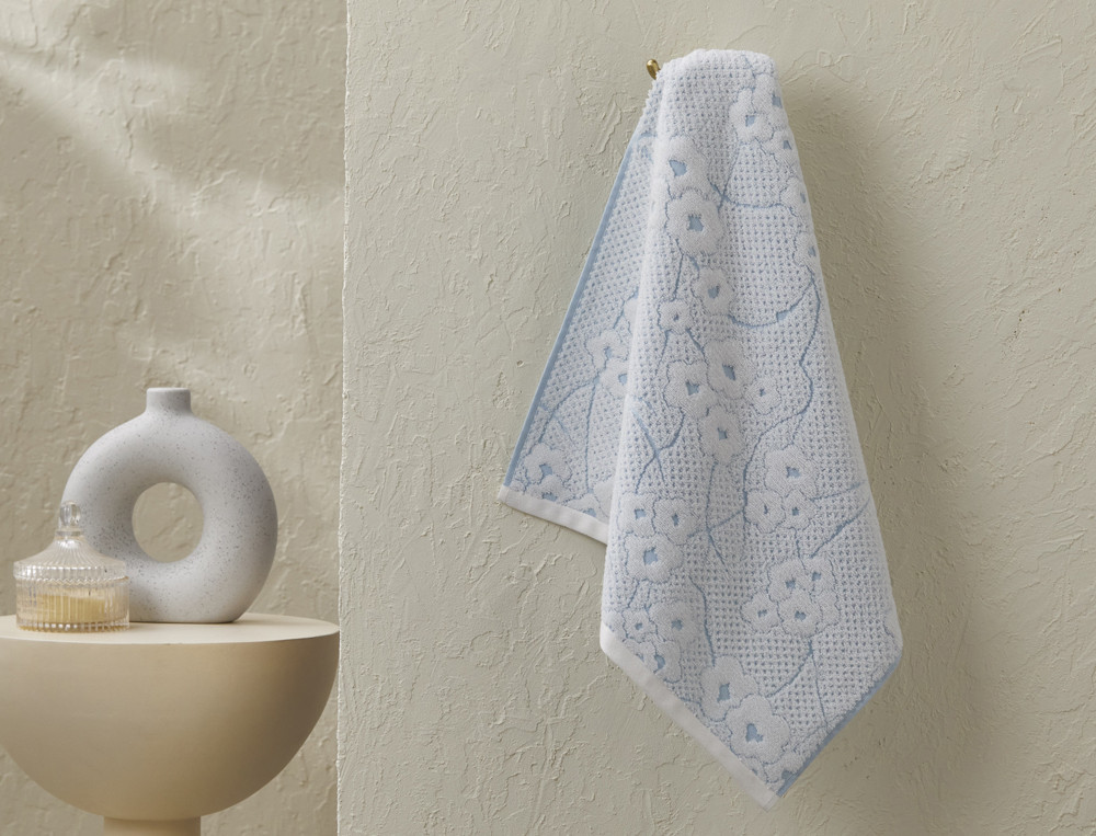 Drap de bain Jacquard-Florescence