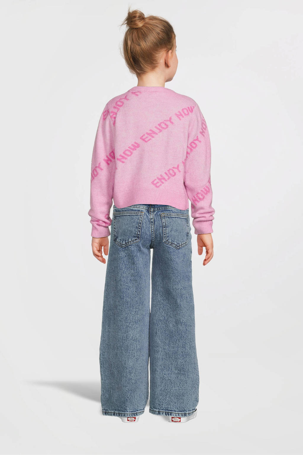 NAME IT gebreide trui roze
