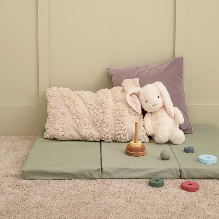 Kids Concept - Spielmatte faltbar, 75 x 35 x 12 cm, off-white