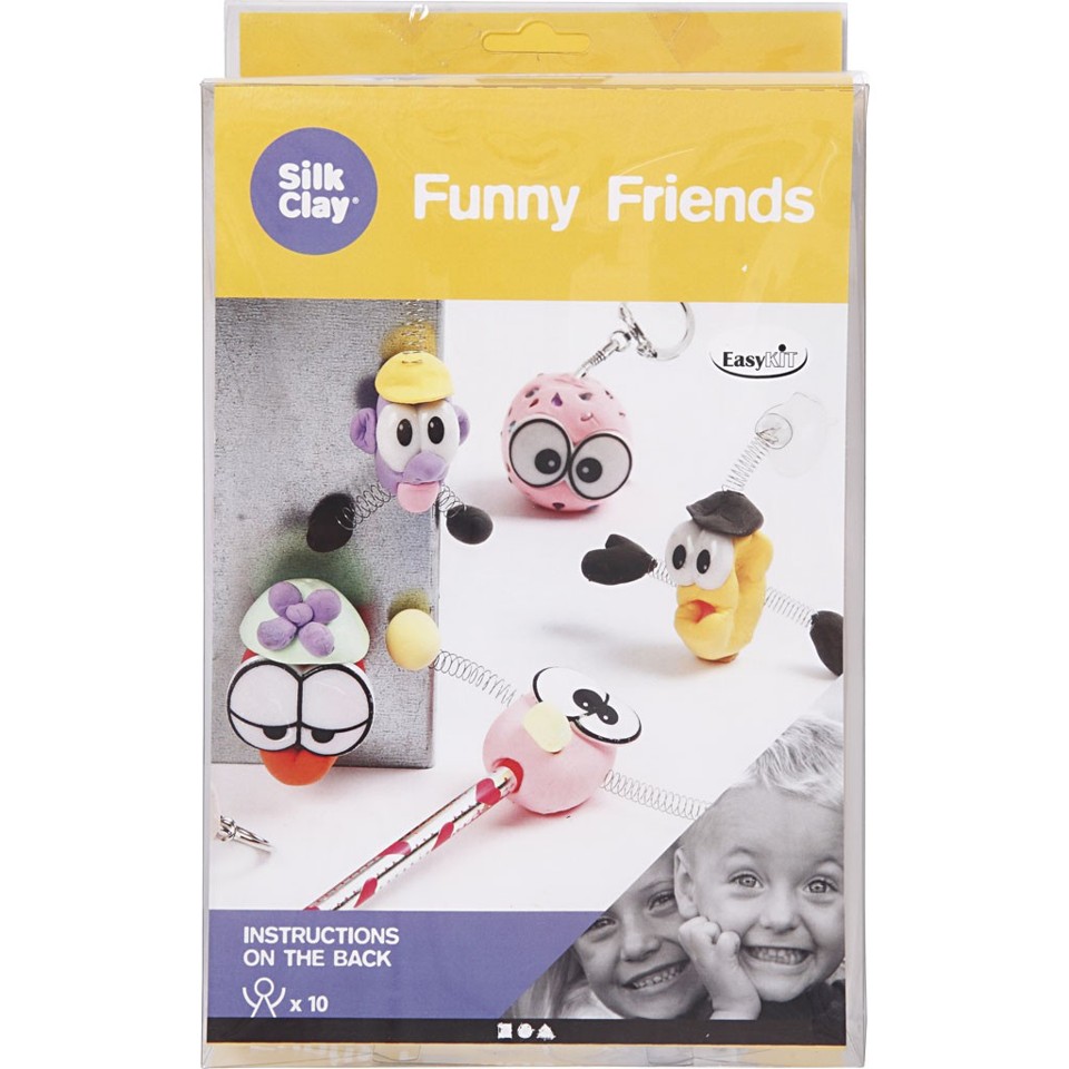 Silk Clay - Funny Friends