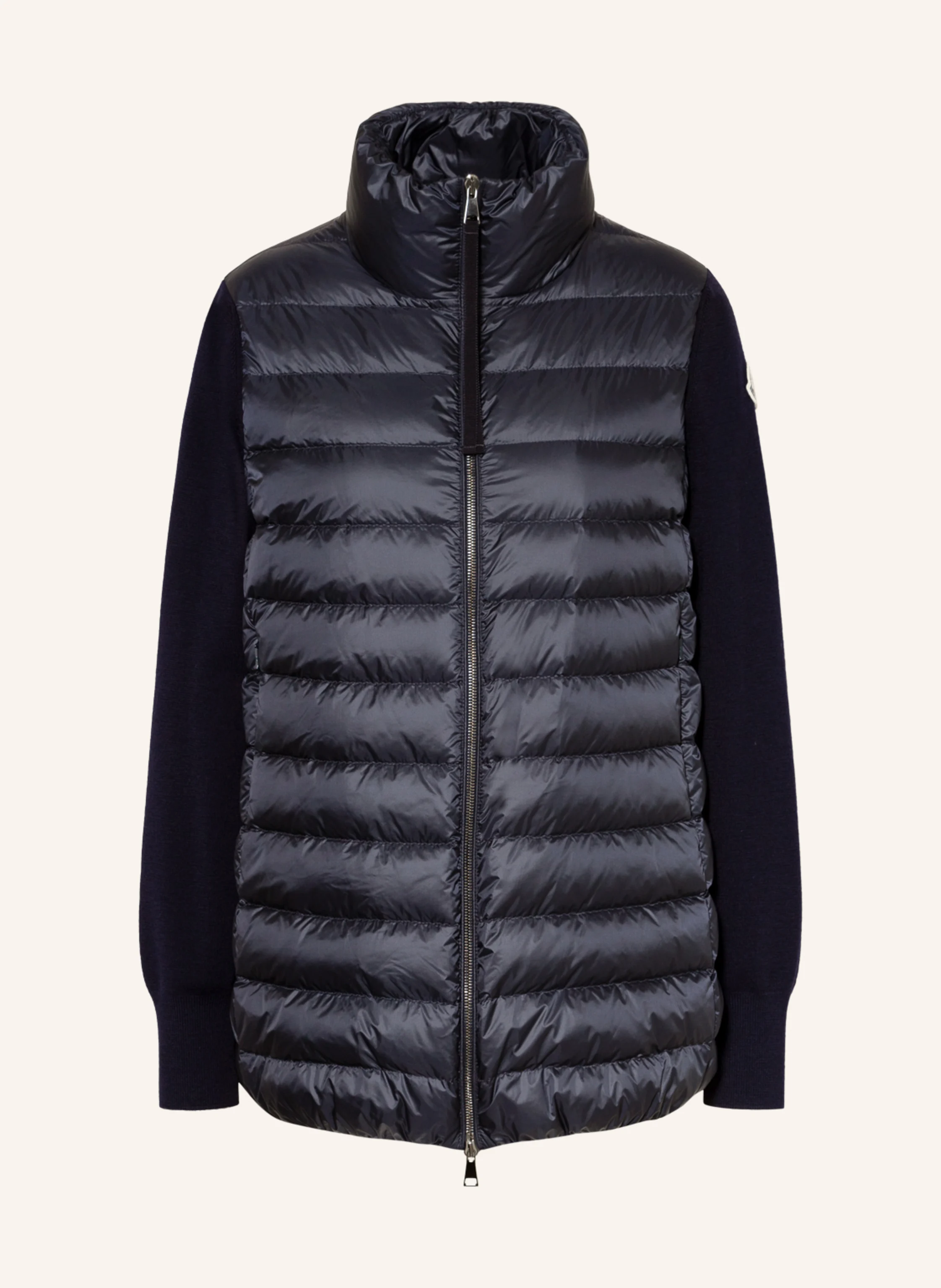 MONCLER Daunenjacke im Materialmix