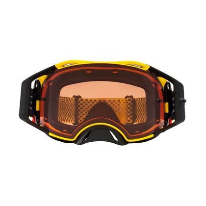 Masque cross Oakley AIRBRAKE MX MOTO YELLOW ECRAN BRONZE 2024 - Jaune