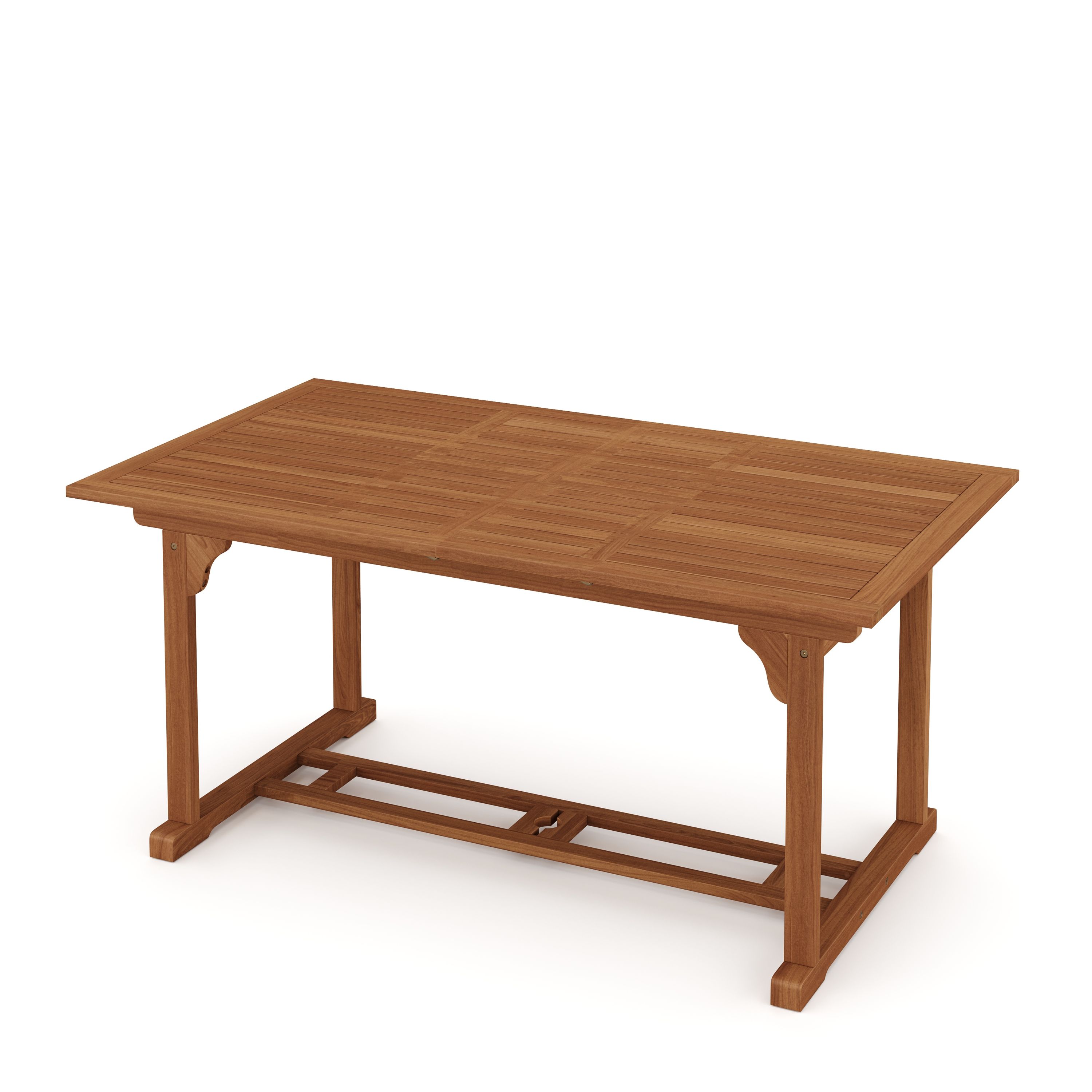 Gartentisch Holz ausziehbar MIRANDELA 160/220 x 90 cm