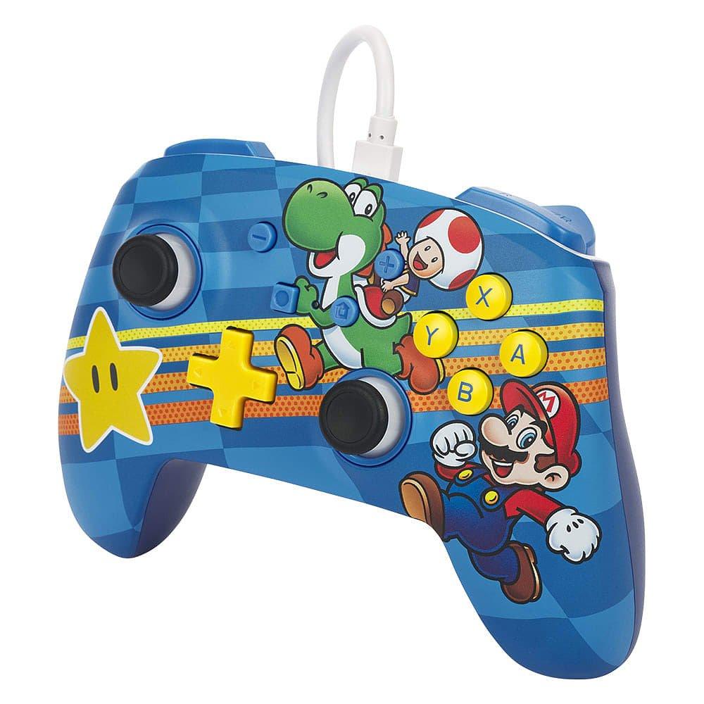 PowerA GAME Switch Wired Controller - Mushroom Kingdom Friends