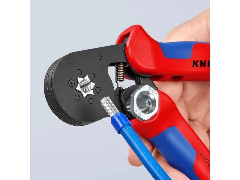 KNIPEX - Krimpudstyr - selvjusterende