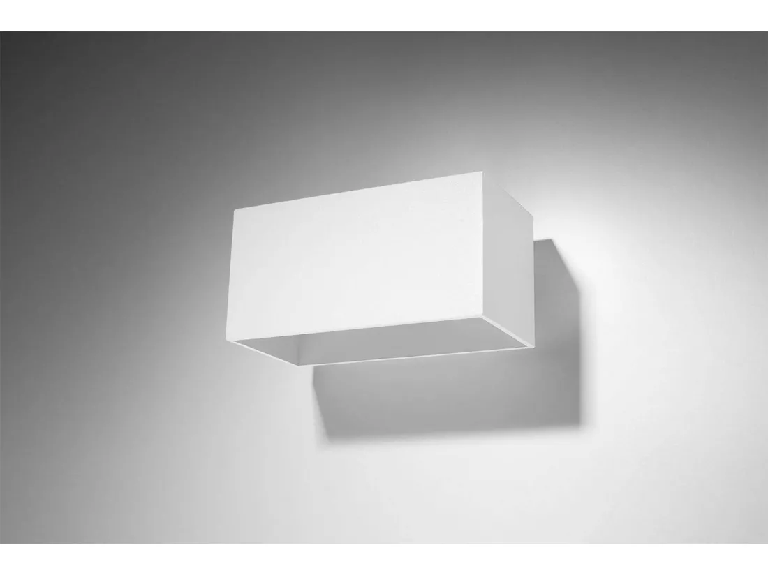 Sollux QUAD MAXI Applique murale encastrable à 2 lumières blanc