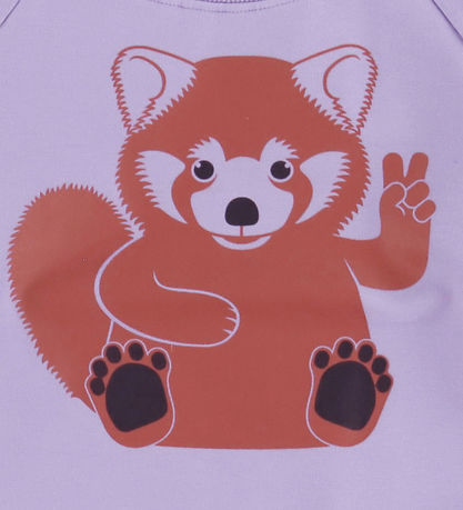 DYR-Cph Sweatshirt - Animal Bellow - Flieder Peace Roed Panda