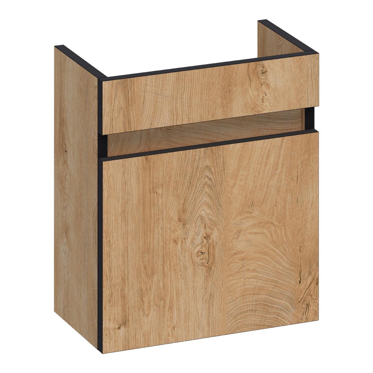 Brauer Joy Edge fonteinkast 40cm linksdraaiend forest tan