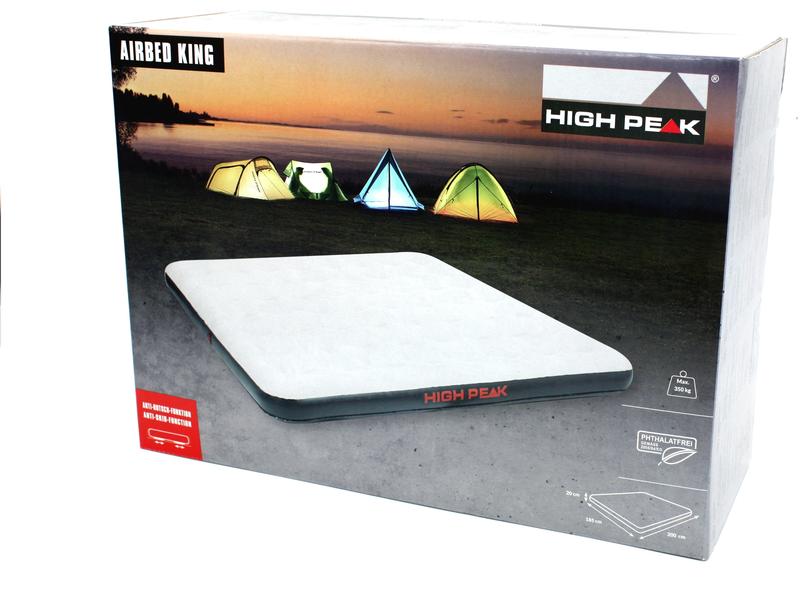High Peak Luftbett King Komfortables Luftbett