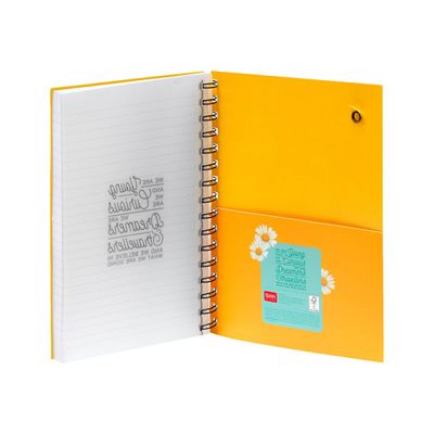 Legami - Carnet de notes - A5 - 200 pages - ligné - daisy
