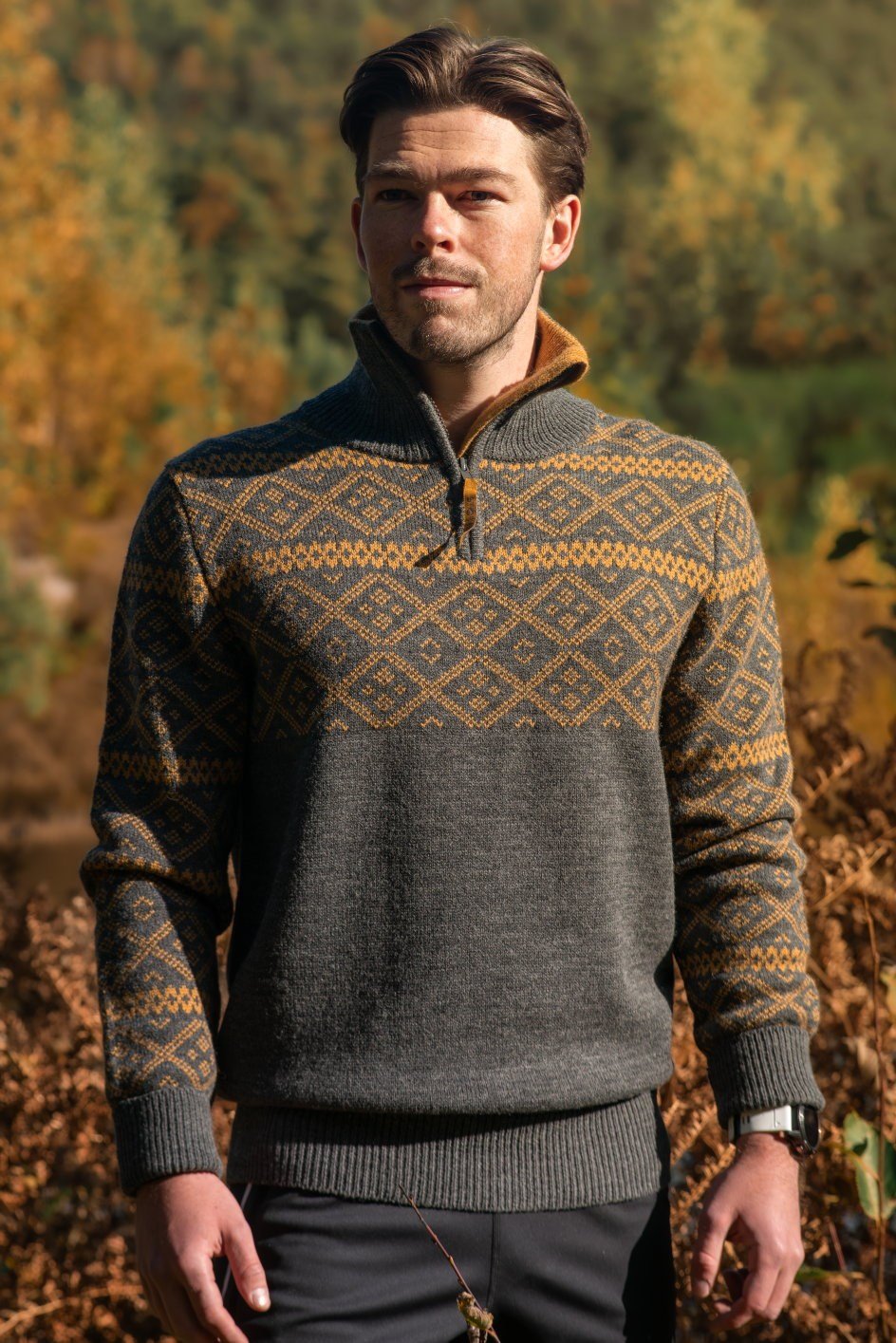 Stormberg Norddalen Half Zip ullgenser