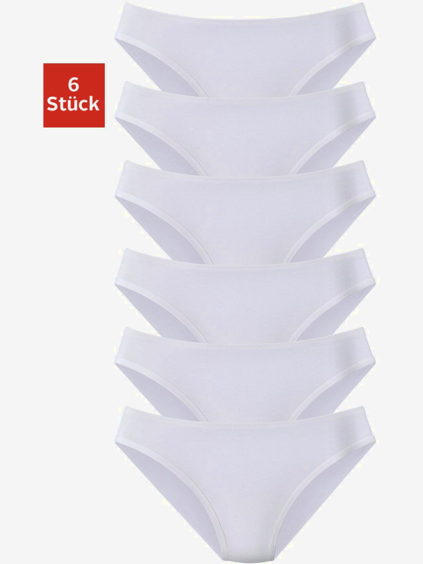 Slips jazz lot de 6 panties vivance