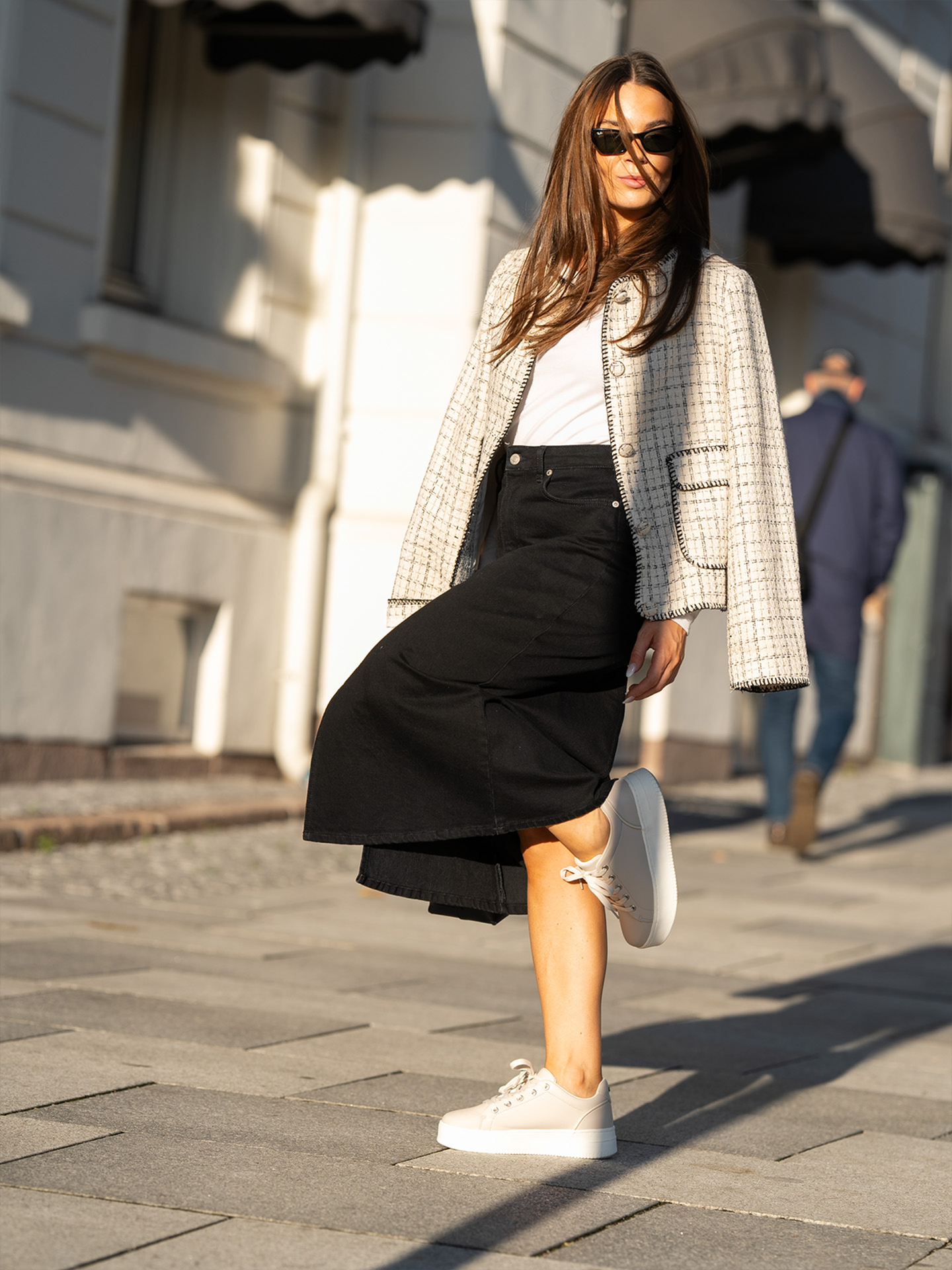 Krista Gerda High Waist Max Skirt