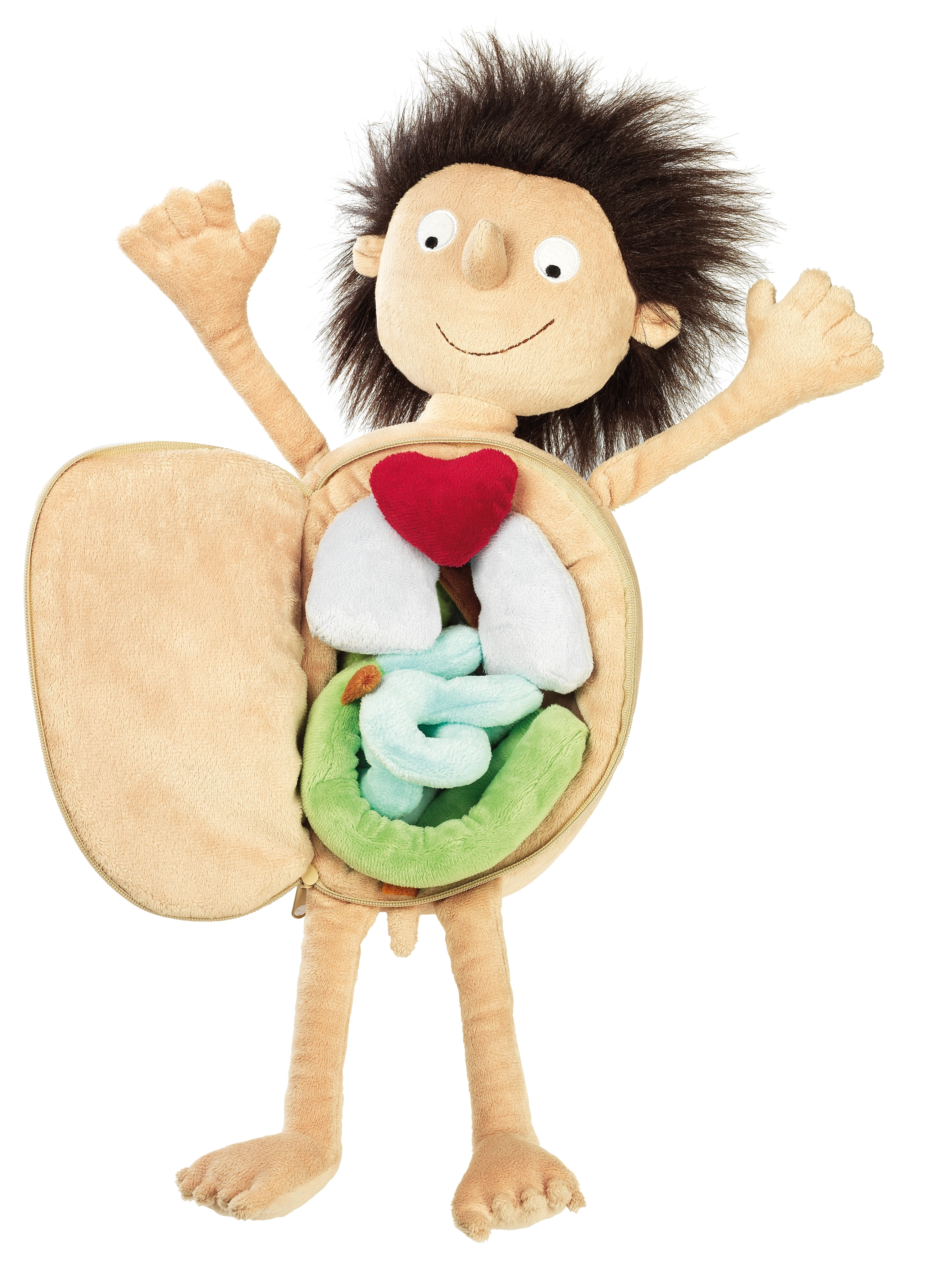 Lern-Puppe ERWIN – DER KLEINE PATIENT in bunt