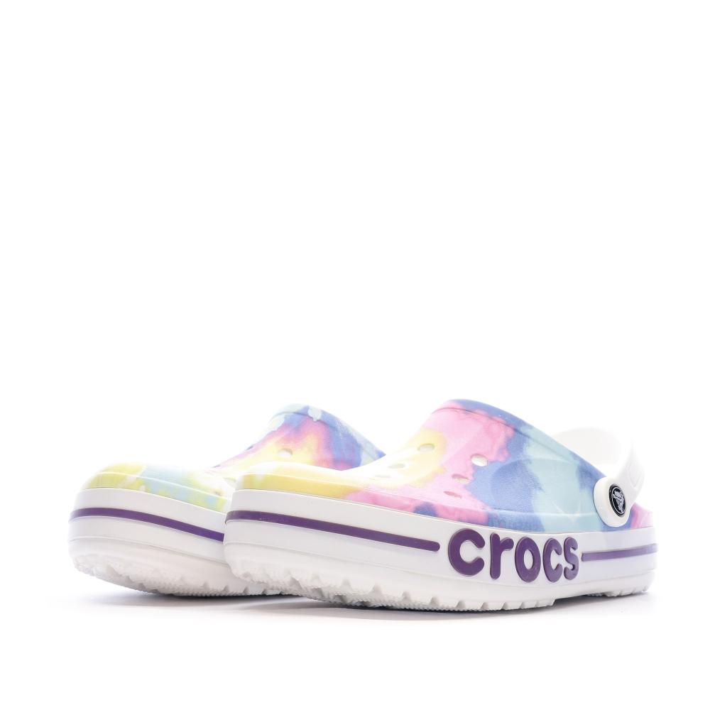 Crocs Sandales Crocs Multicolores Homme Bayaband Tie Dye