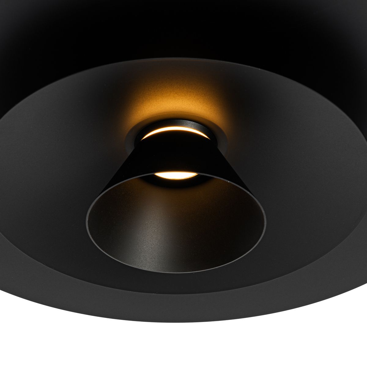 Design hanglamp zwart incl. LED 3-staps dimbaar - Pauline