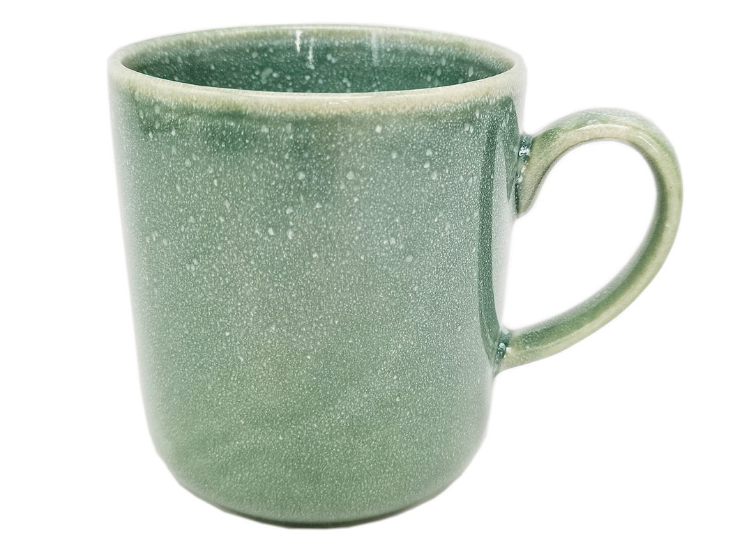CANECA EMERALD ACTUEL VERDE GRÉS 380ML