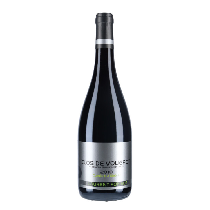 Laurent Ponsot Clos de Vougeot Grand Cru Cuvée du Cèdre 2018