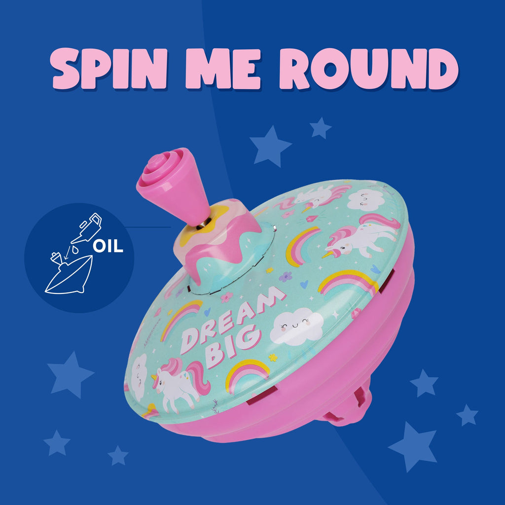 Pião - Spin Me Round Unicorn