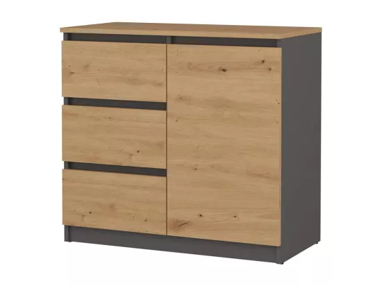 Malwa 1D3S/BA Commode ARTISAN ANTHRACITE