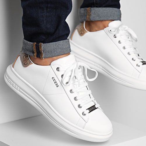 Baskets FM8VIBFAP12 White Beige