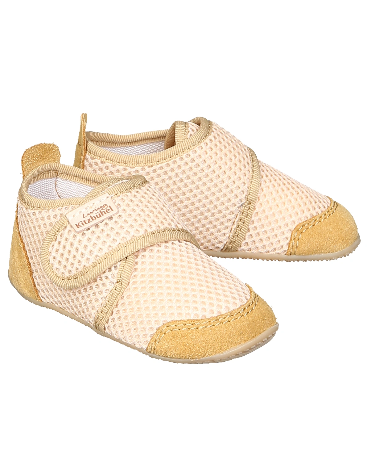 Klett-Hausschuhe MESH in honey