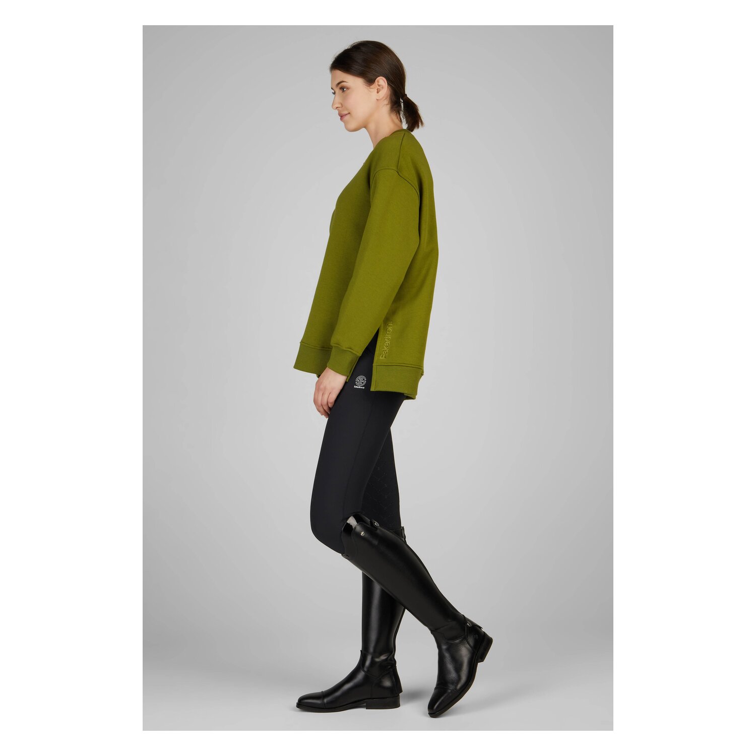 ESKADRON Platinum Sweatshirt Oversized Platinum  - moss green