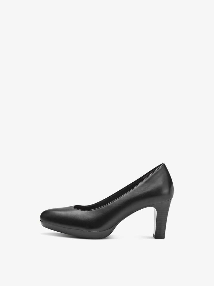 Leren Pumps - zwart