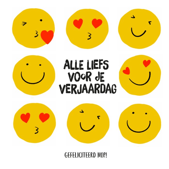 Greetz | Verjaardagskaart | smiley