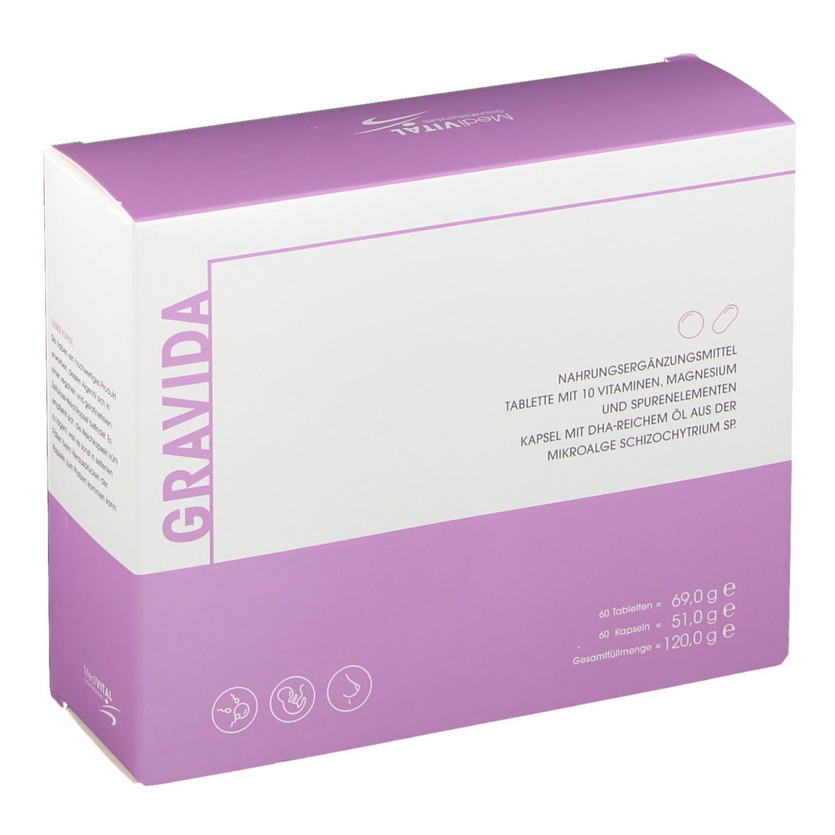 MediVital Gravida vegane Kapseln