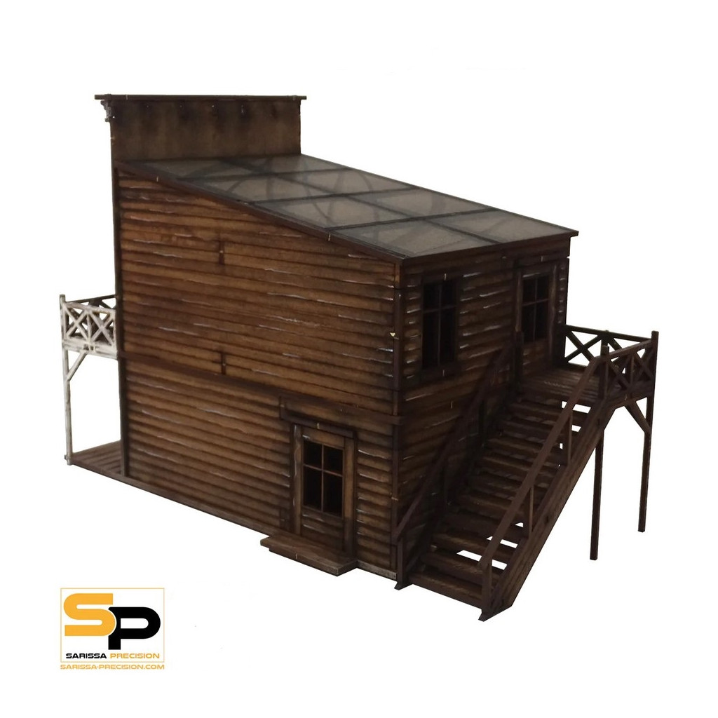 Old West Two-Storey Saloon