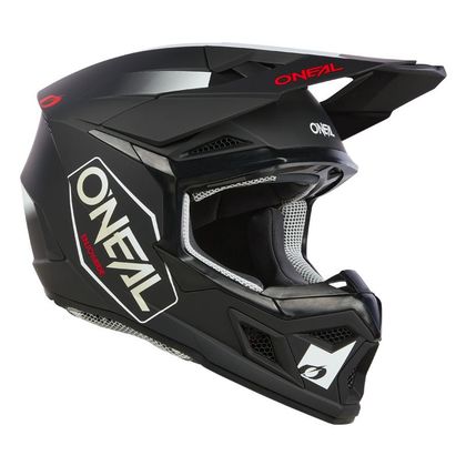 Casque cross O'Neal 3SRS - HEXX V24 2024 - Noir / Rouge