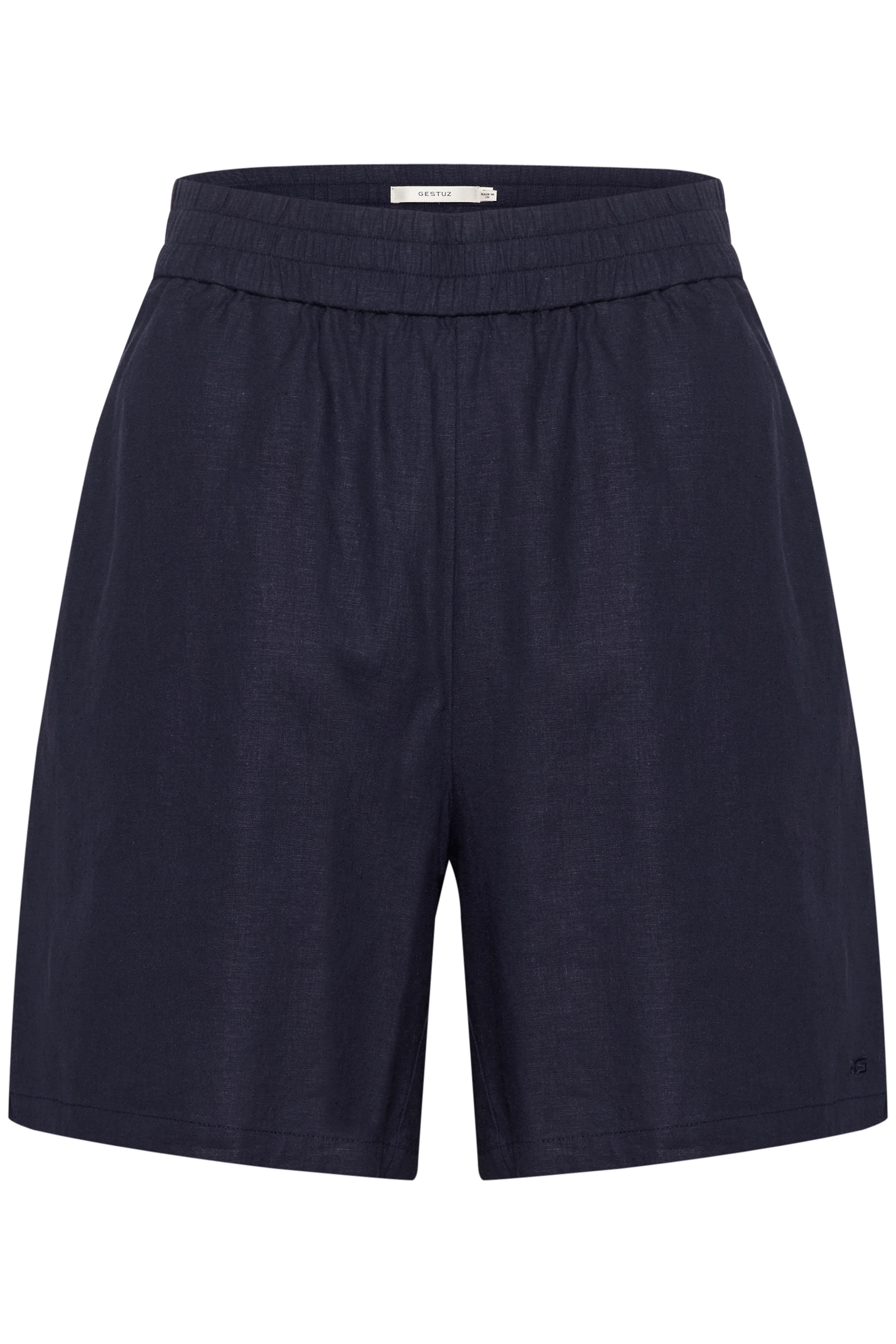 GESTUZ  Liza linen shorts - Seaborne