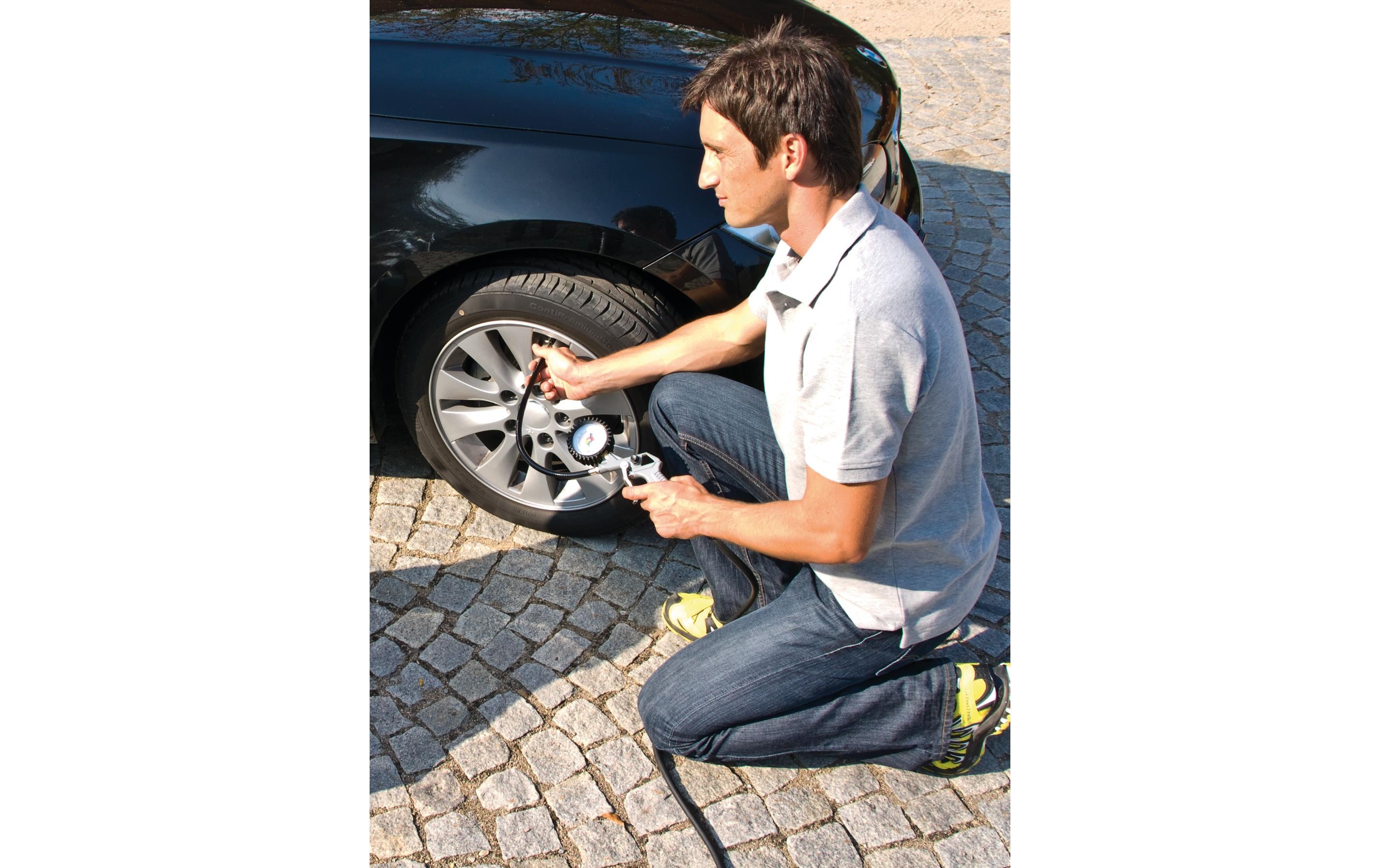 Kompressor TC-AC 190 OF Set, tragbarMobiles Koffer-Kompressor Set