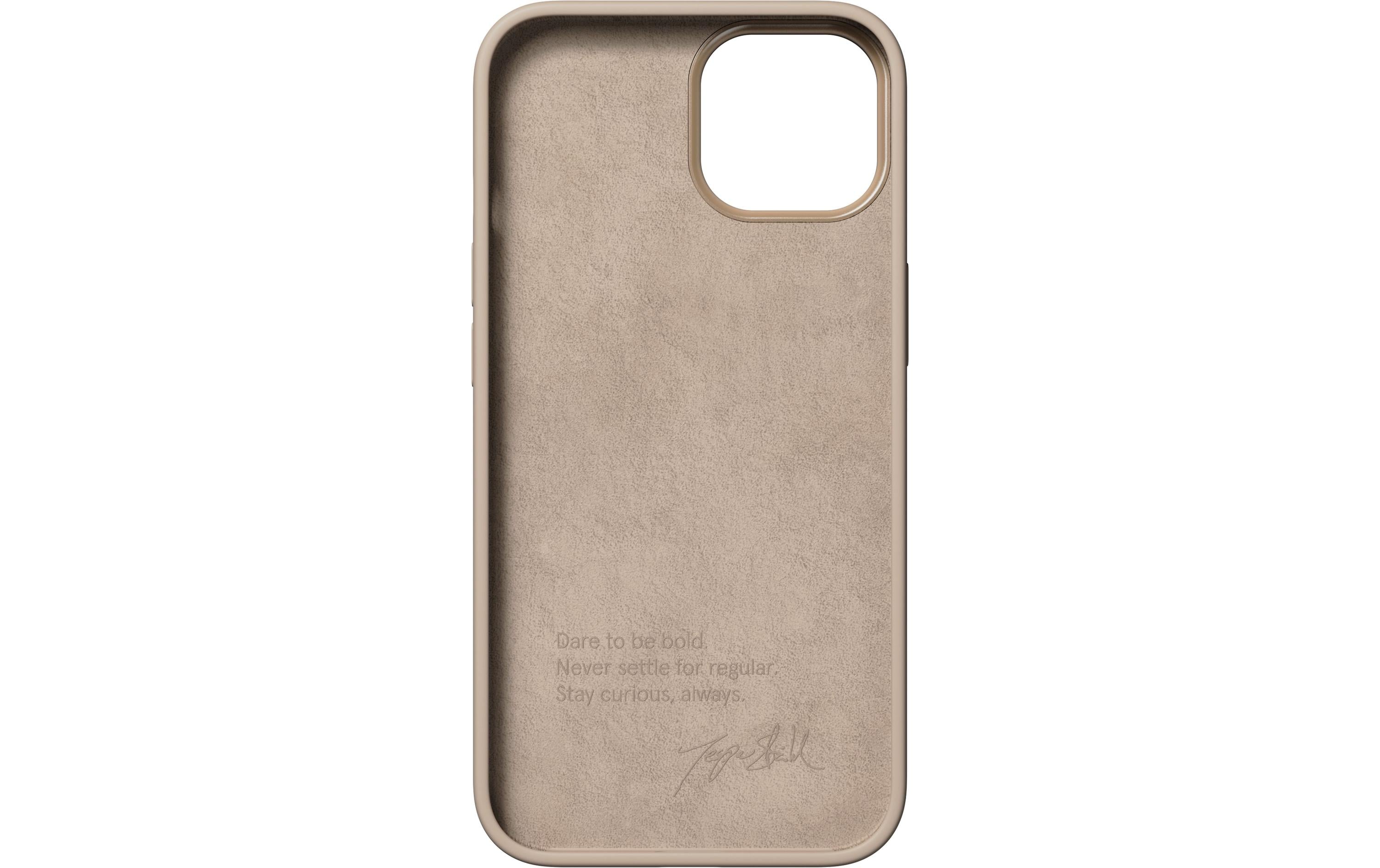 Back Cover Bold Case iPhone 14 Leinen BeigeBack-Cover für das Apple iPhone 14