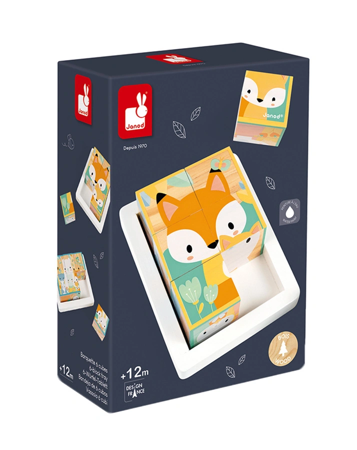 Puzzle-Würfel PURE – TIERE